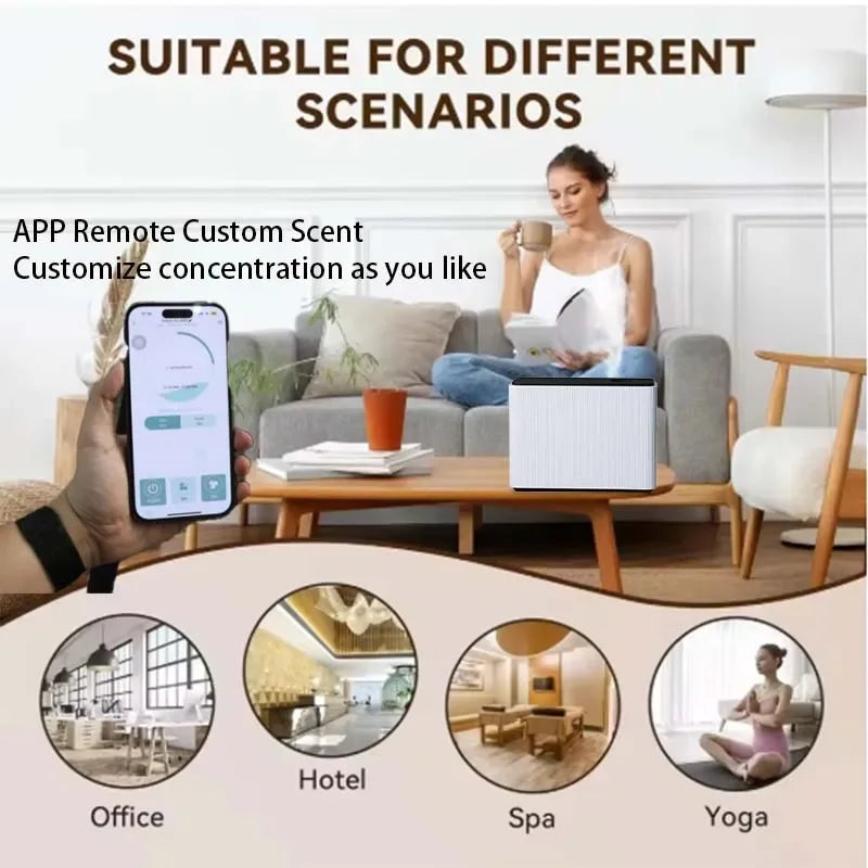 Namste 1000ml Fragrance Diffuser WiFi Bluetooth Smart Scent Air
