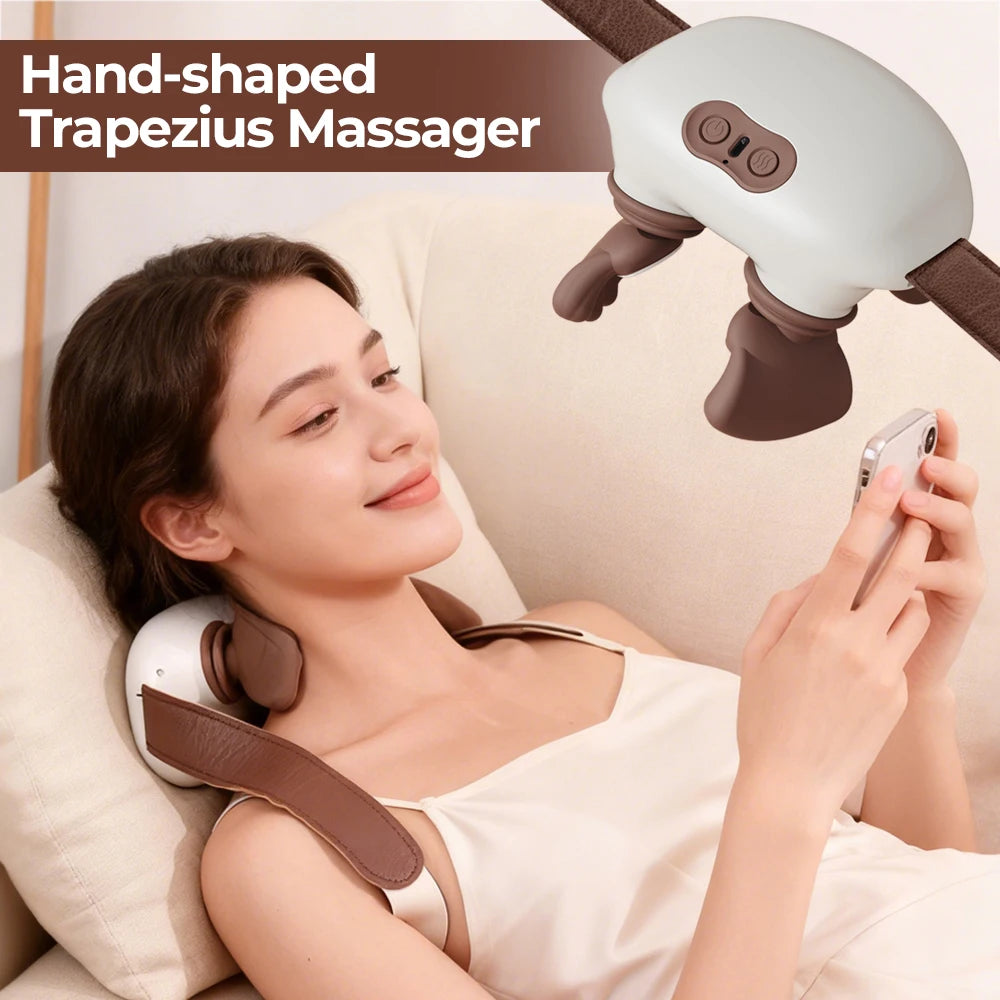 Bionic Pressure Neck Massager With Multi Mode Therapy