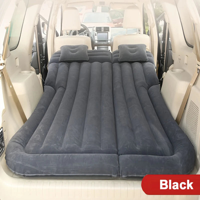 Car Air Inflatable Travel Mattress Bed For Back Seat Universal