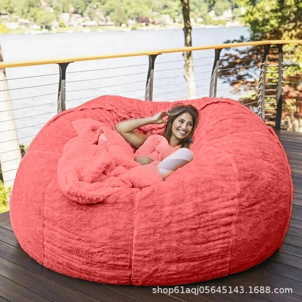 MDNG Soft Recliner Beanbag Daybed for Modern Nordic Living Room