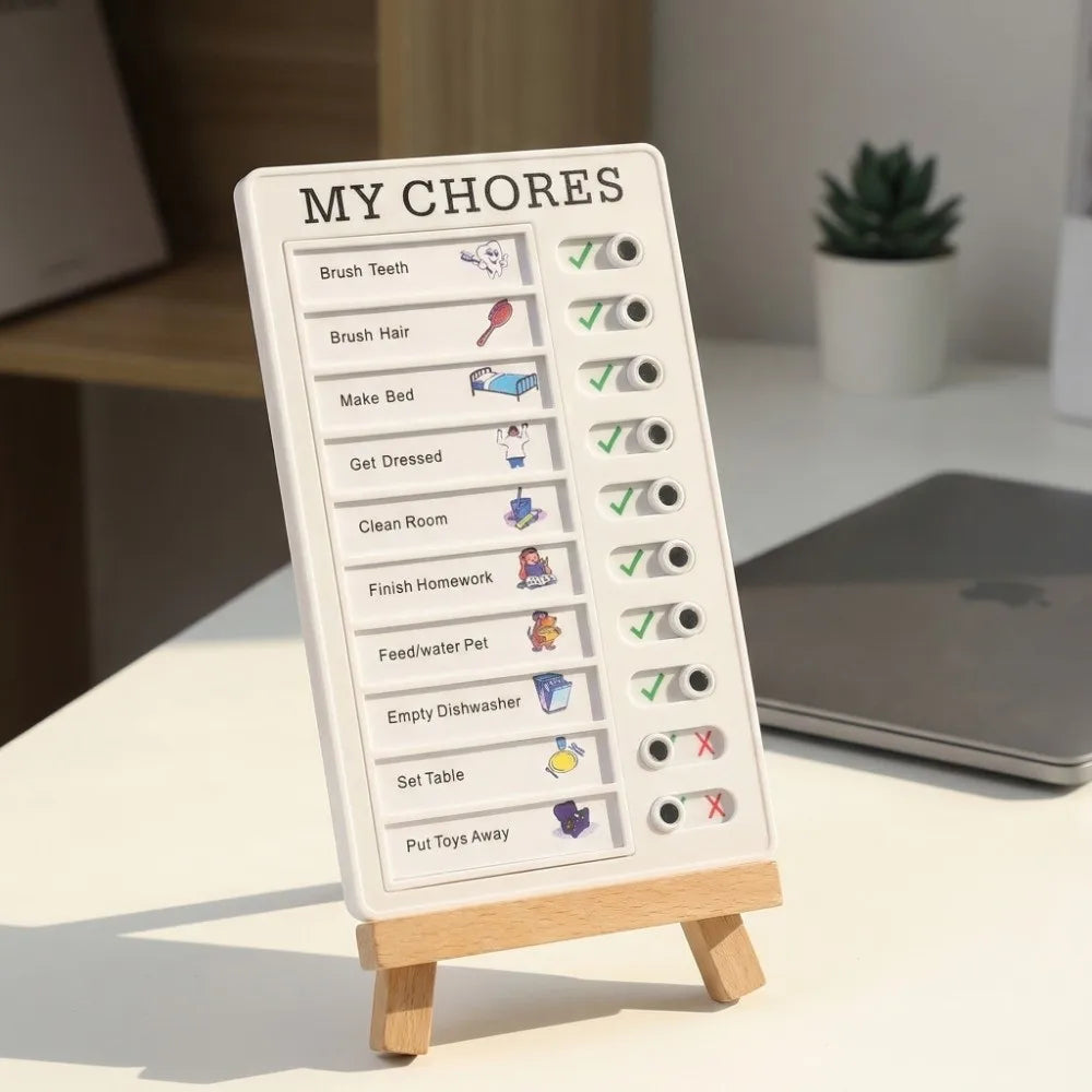 Erasable Reusable Chore Planner Daily Task Organizer