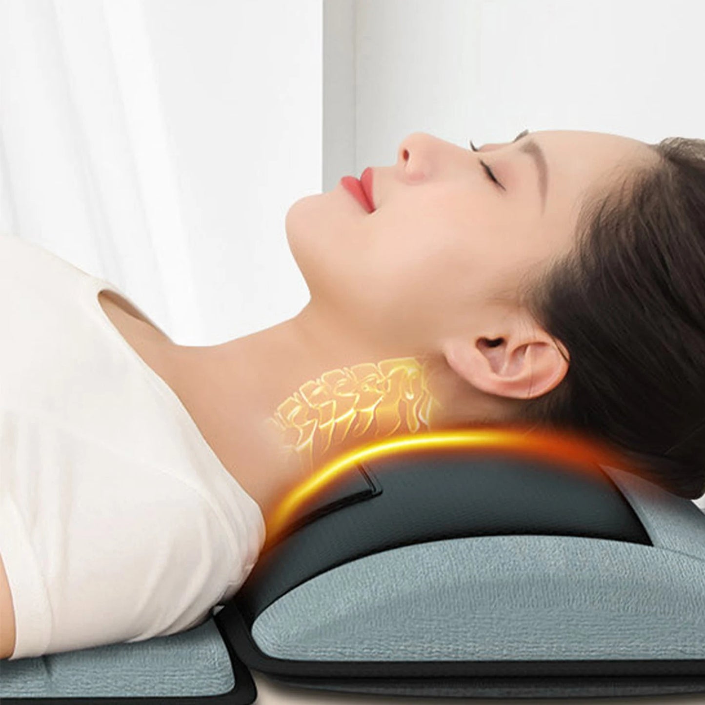 Full Body Massage Mat Lightweight Whole Body Electric Vibrating Mat Multifunctional Electric Bed Massager Tool for Back Neck Hip