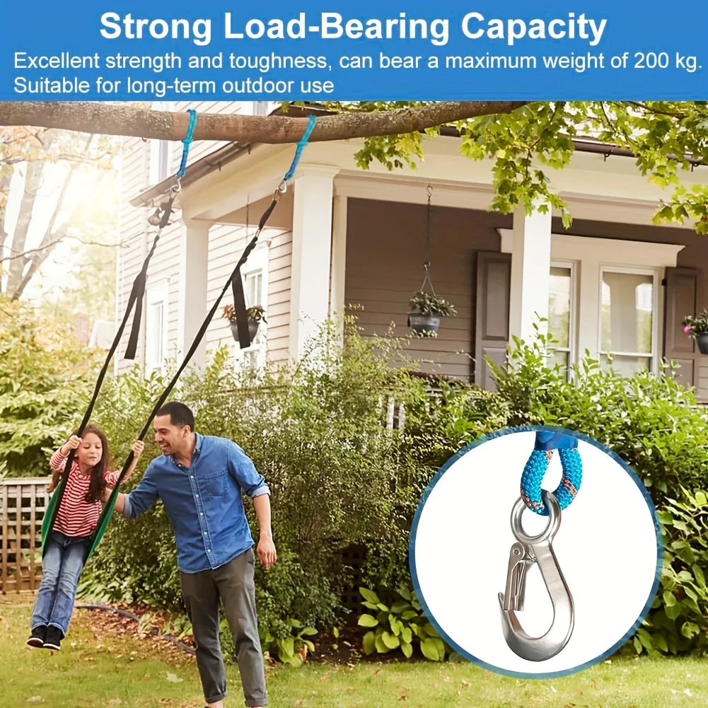 Heavy Duty Nylon Sling With Metal Hook For Outdoor Furniture