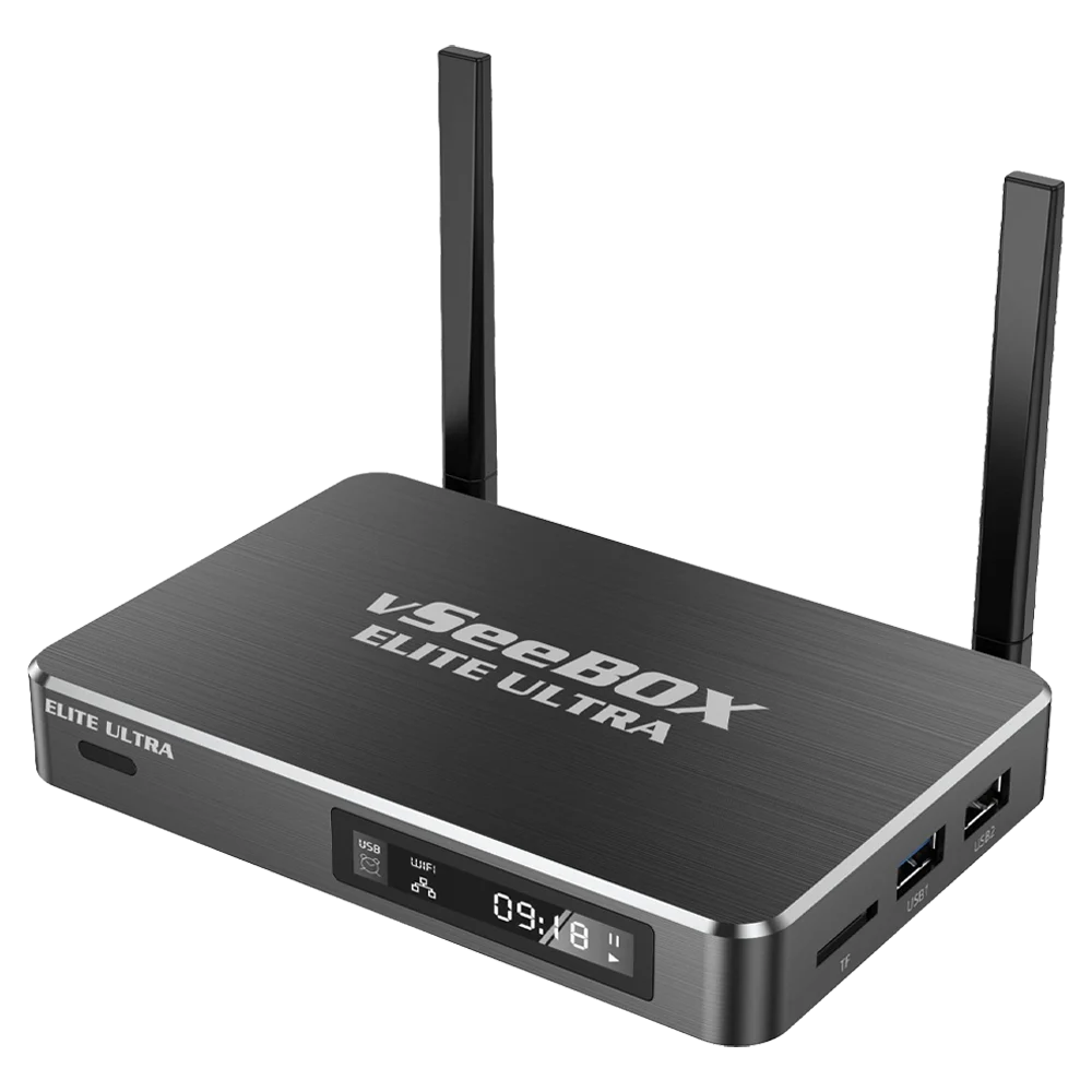 OTFHSPPMAWT VSeeBox Elite Ultra Streaming Box With Voice Control
