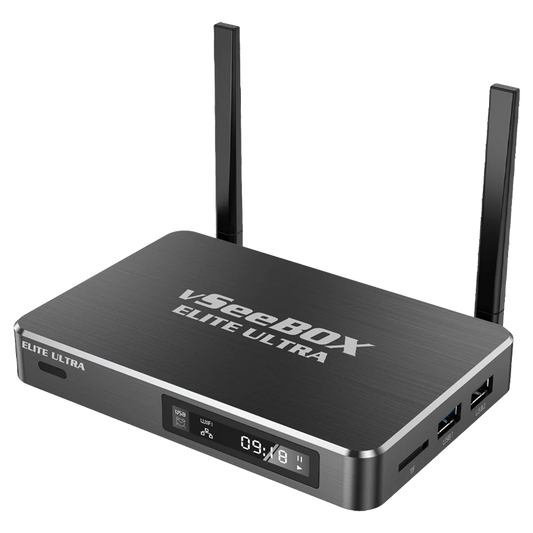 OTFHSPPMAWT VSeeBox Elite Ultra Streaming Box With Voice Control
