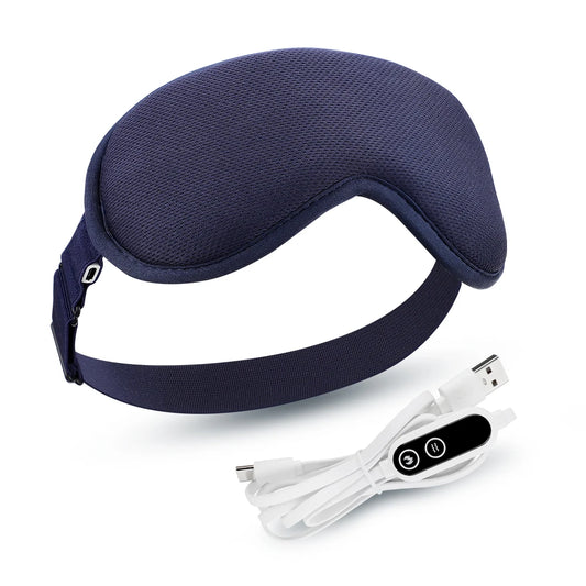 Hailicare Hot Compress Electric Steam Eye Mask 3D Massage