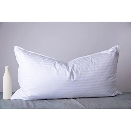 Goose Down Hotel Collection Pillow for Back Side Stomach Sleepers
