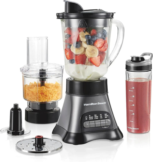 Iosn Blender And Food Processor Combo 700W 3 Cup Chopper