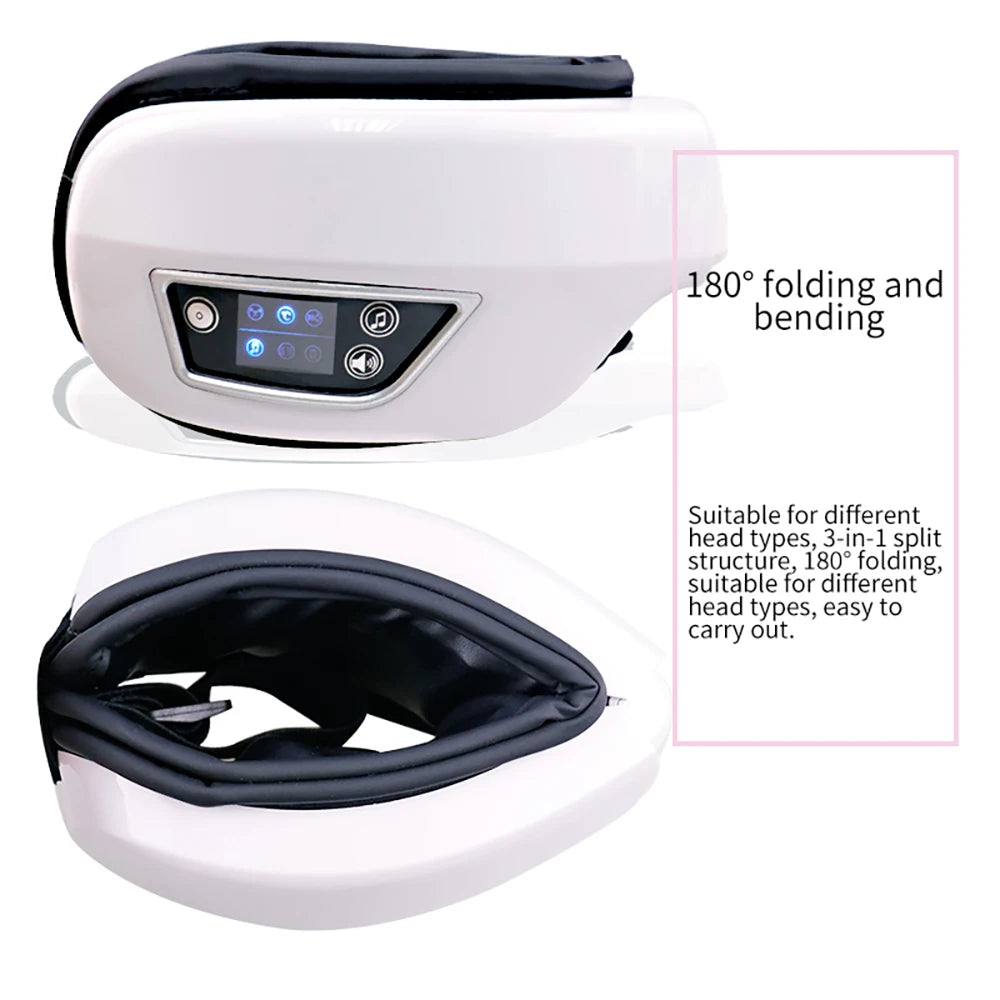 6D Smart Vibration Eye Massager Device For Eye Strain Relief