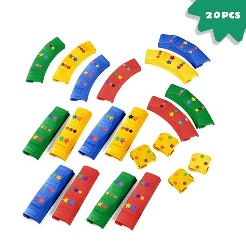 Kids Stepping Stones and Balance Beams Obstacle Course for Kids