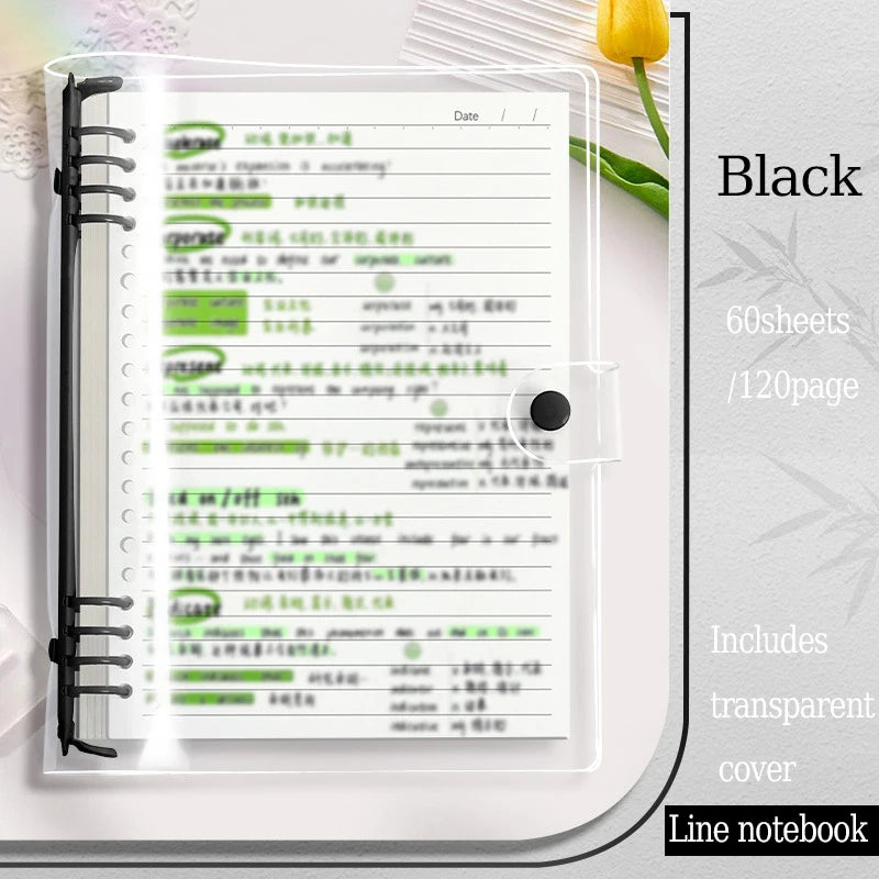 Journal Writing Detachable Cover Planner Diary Refillable