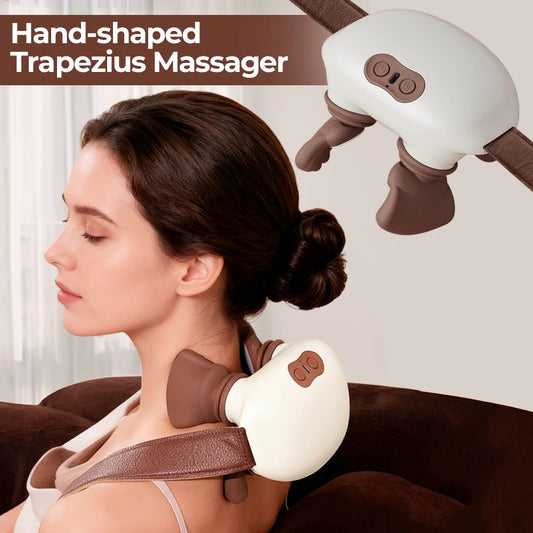 Foreverlily Bionic Pressure Neck Massager Back And Shoulder