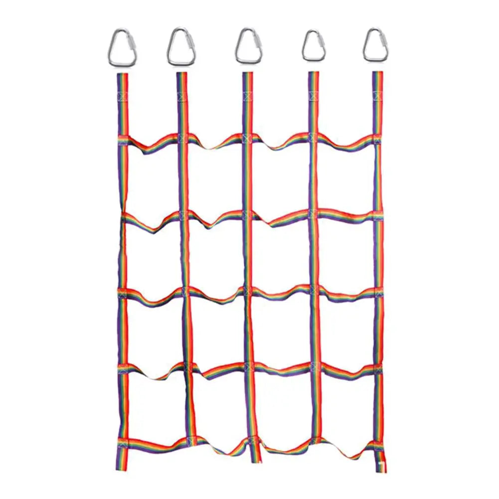 Wooden Rope Climbing Ladder For Kids Outdoor Playground Toy