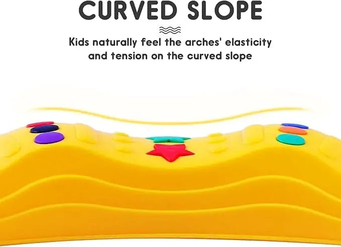 Kids Stepping Stones and Balance Beams Obstacle Course for Kids