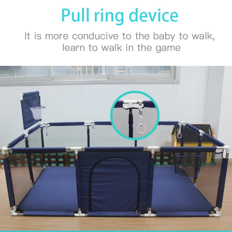 Baby Indoor Playpen and Activity Fence for Safe Play