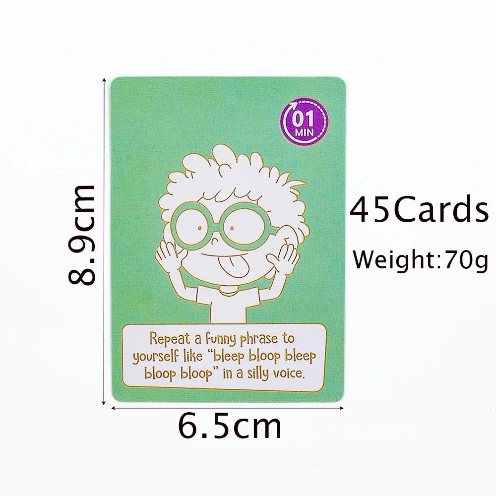 Calming Management Cards for Classroom Behavior and Social Skills