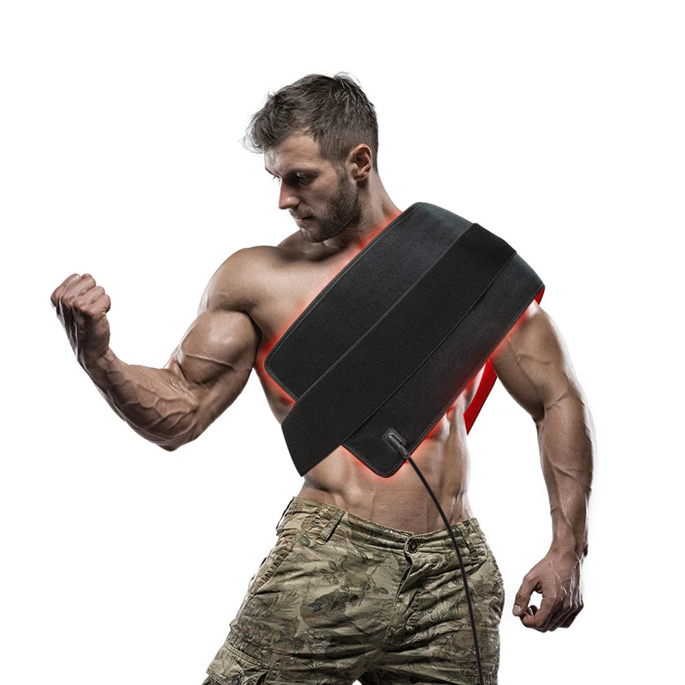 Red Light Therapy Pad Infrared 660nm 850nm Dual Chip