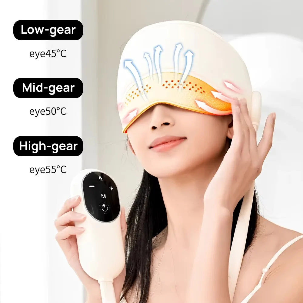 Head Massager Air Pressure Eye Massage Graphene Heating Device