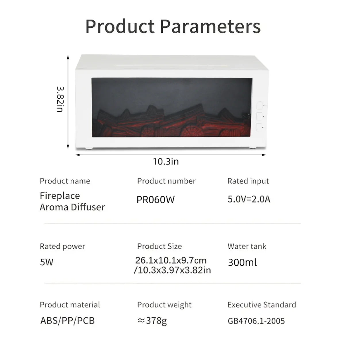 LISM Auto Shut Off Diffuser With Remote 7 LED Colors
