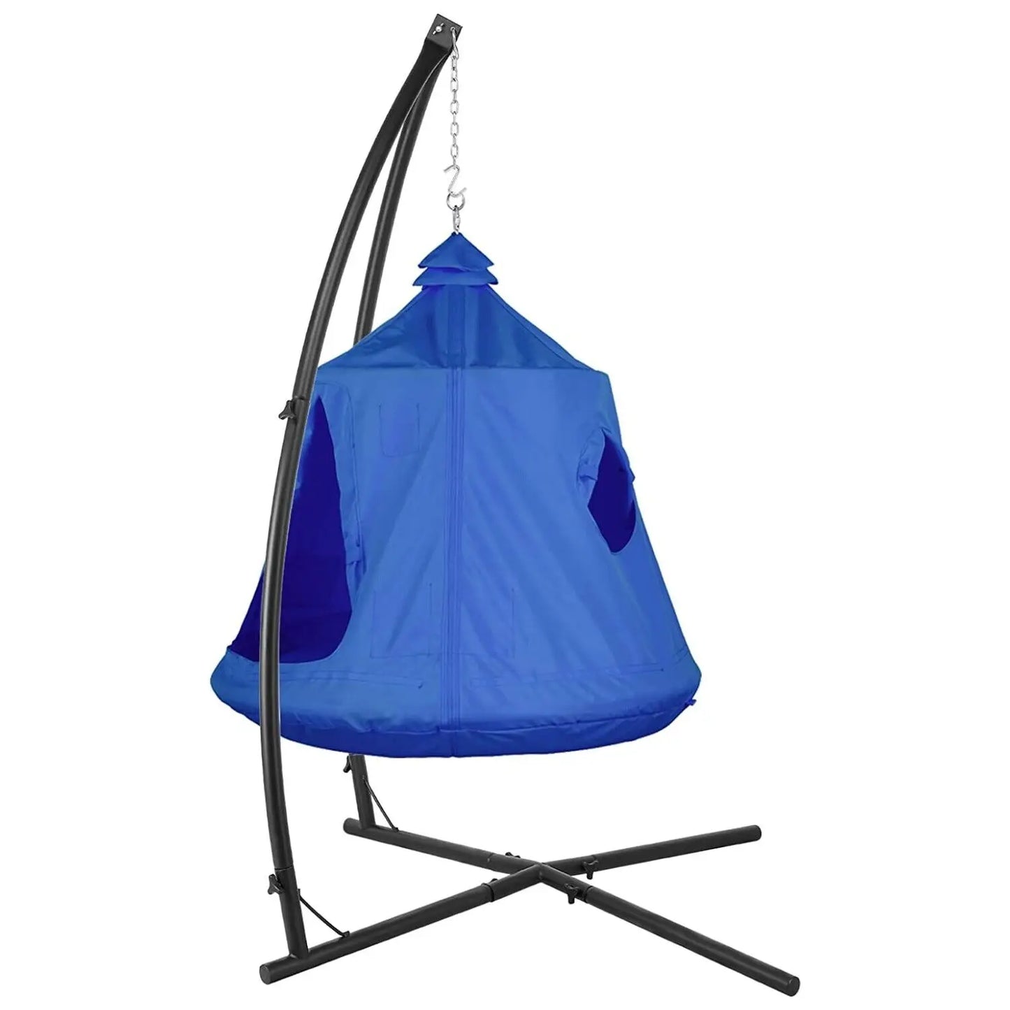 Hammock Chair Stand With Swing Chair And LED Lights