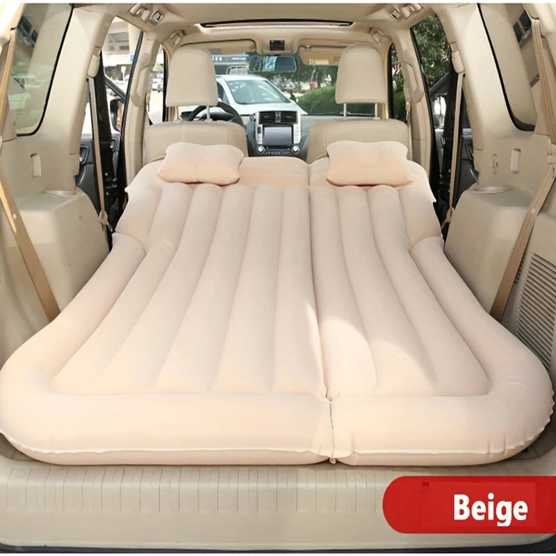 Car Air Inflatable Travel Mattress Bed For Back Seat Universal
