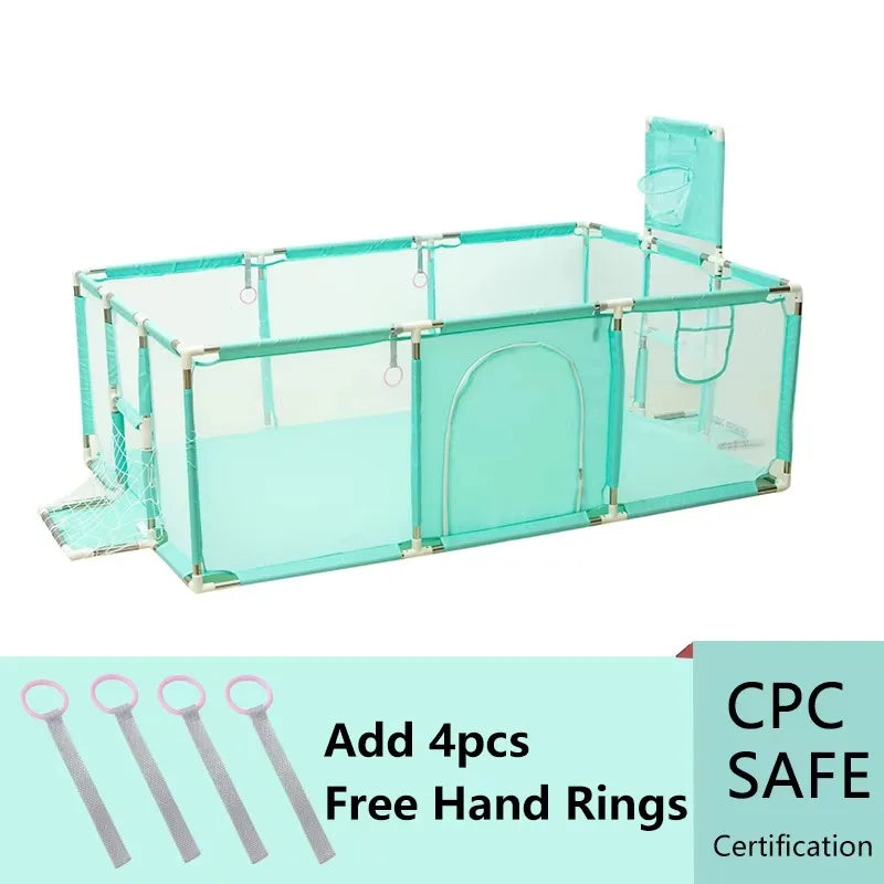 Baby Indoor Playpen and Activity Fence for Safe Play