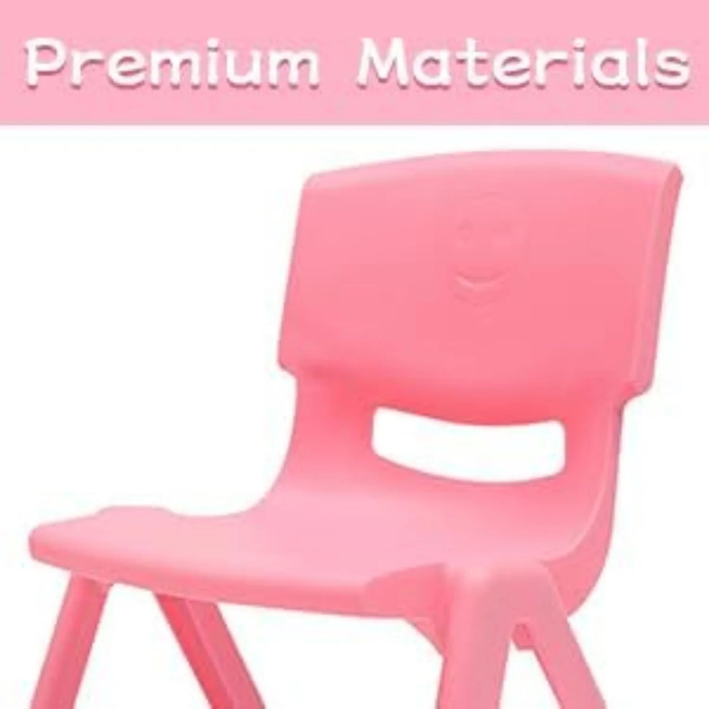 Bymaocar Stackable Plastic Stools For Kids Learning Classrooms
