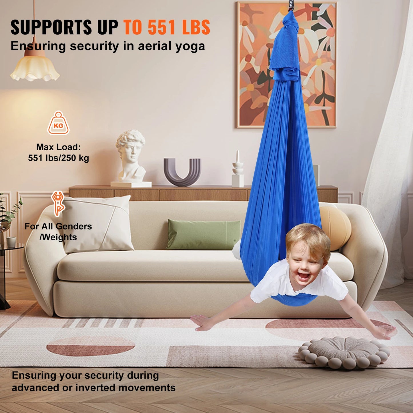 Sensory Swing Therapy Hammock For Kids And Adults With Autism