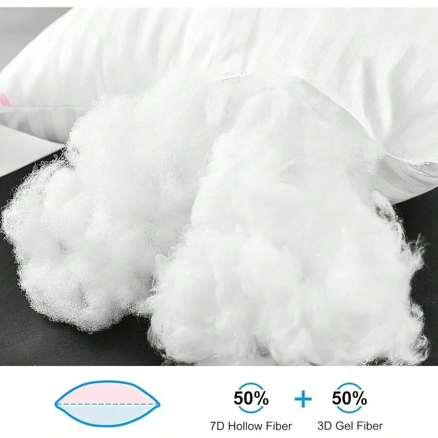 Hotel Collect Pillows For Side And Back Sleepers Microfiber