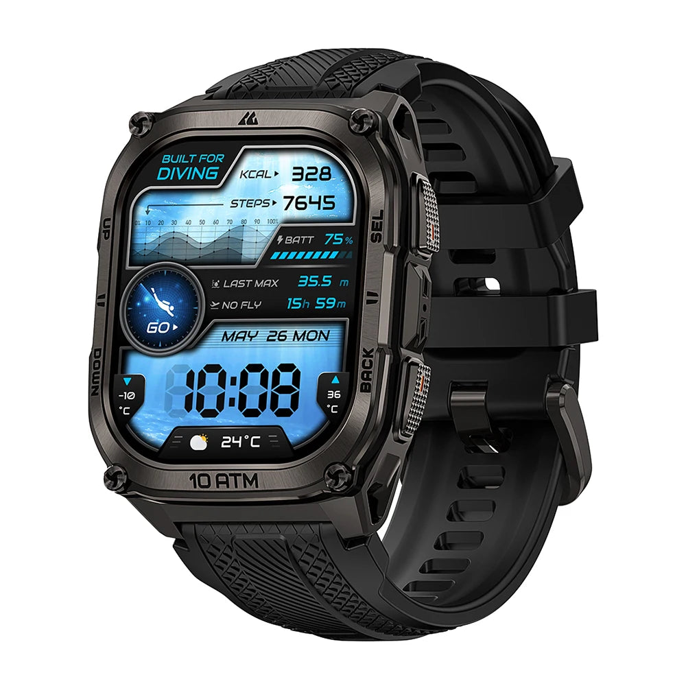 KOSPET Tank M4 Smart Watch GPS 10ATM Health Monitor