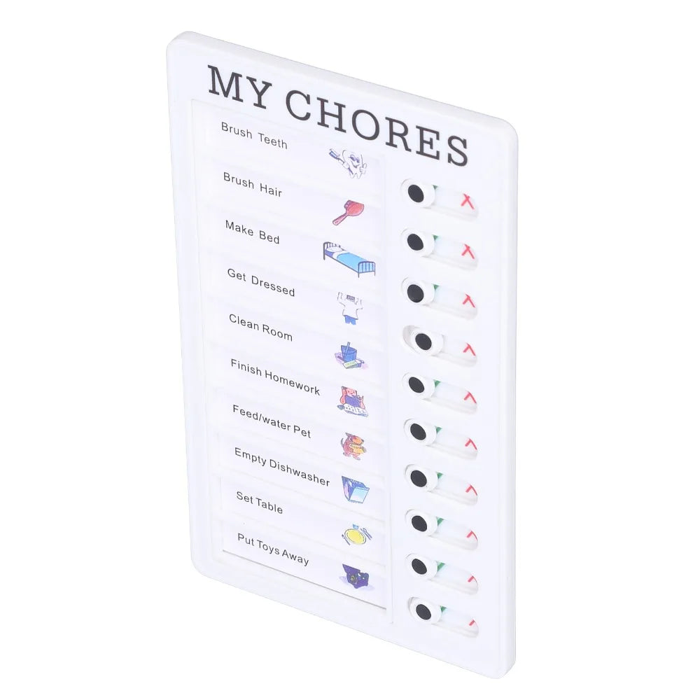 Erasable Reusable Chore Planner Daily Task Organizer