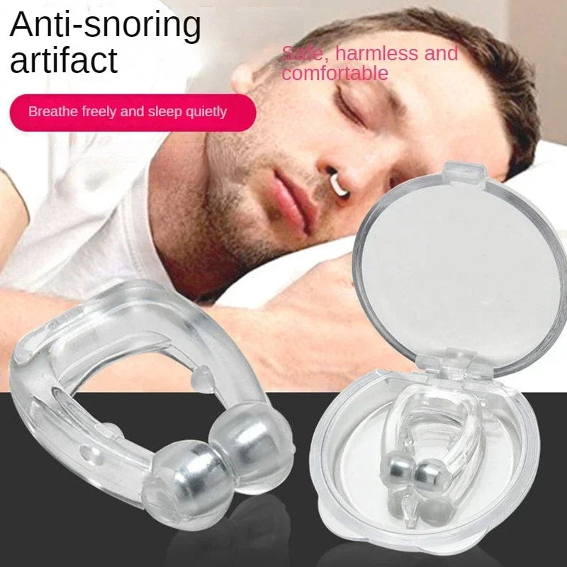 Anti Snore Ring Sleep Aid Magnetic Acupressure Finger Ring