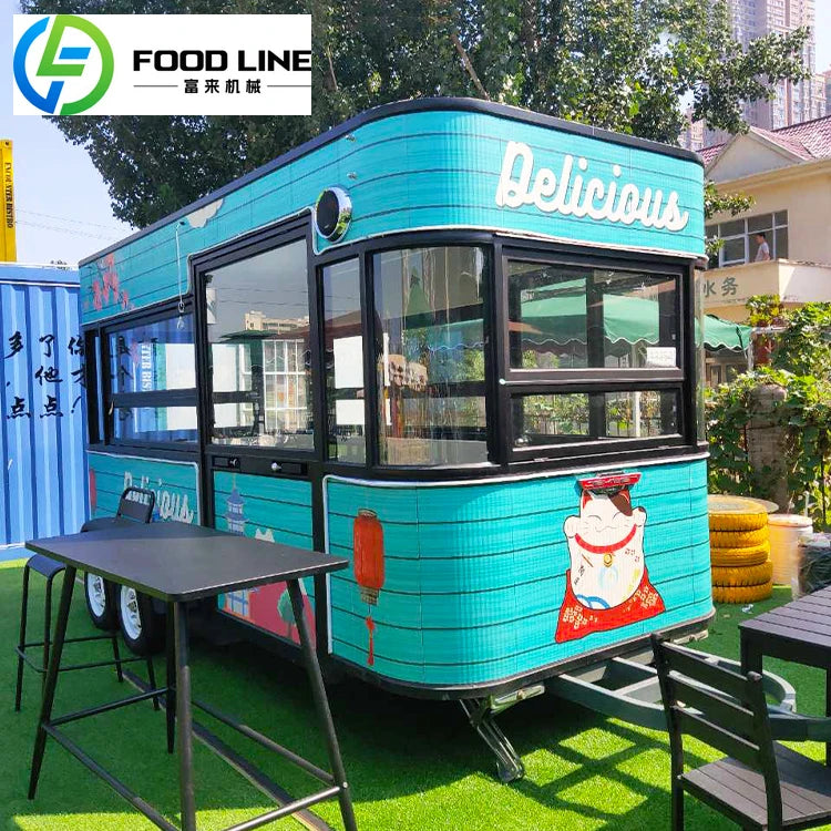 Mobile Food Trailer With Turnkey Kitchen Concession Stand Dot Approved