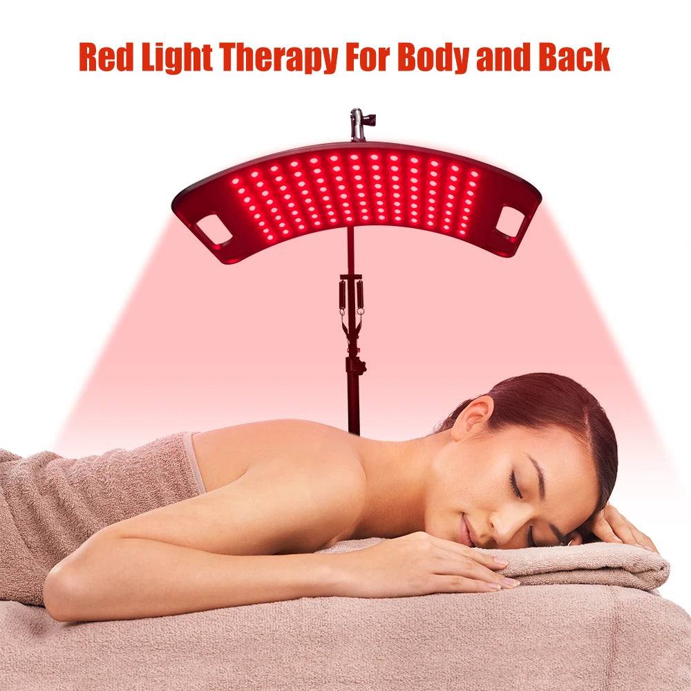 Near Infrared Light Therapy Panel 660nm 850nm For Face And Body With Stand