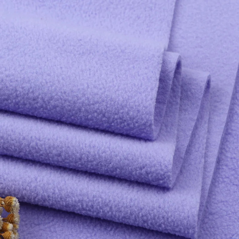 Thickened Anti-Pilling Polar Fleece Fabric Single-Sided Knitted Children's Clothing  Material Soft Warm Fabric for Kids' Wear