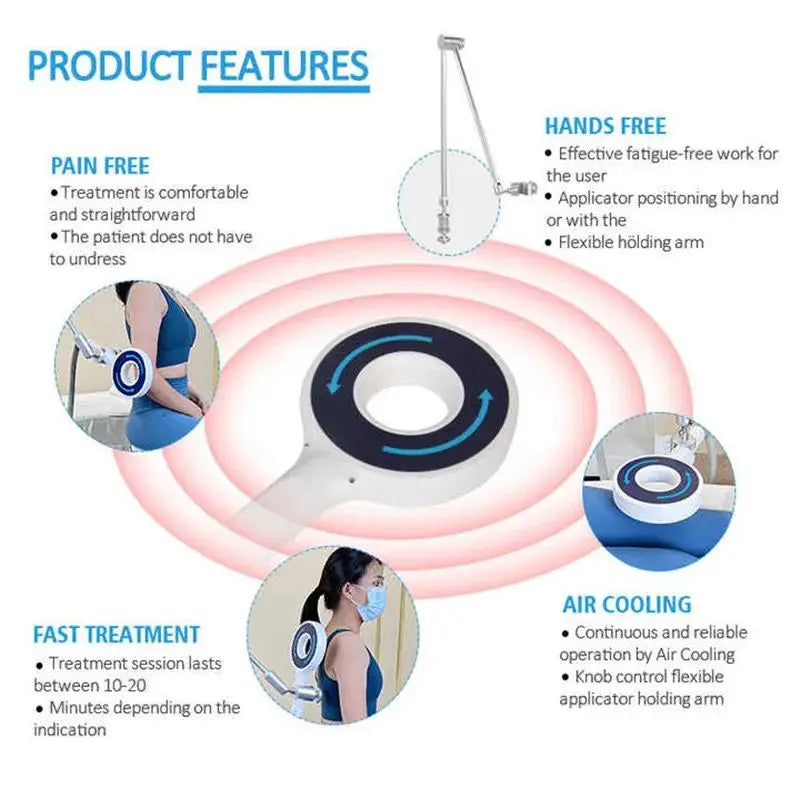 Myoslim Portable Pain Relief Physio Magnet Therapy Device