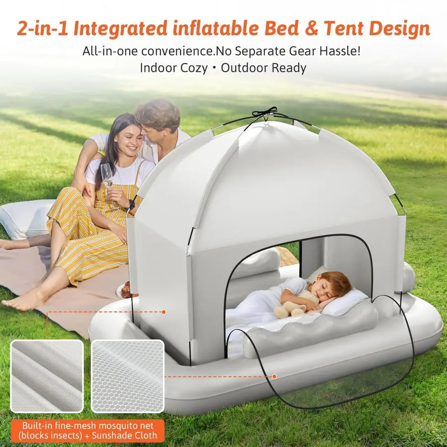 Indo Toddler Travel Bed With Tent Foldable Portable Cot