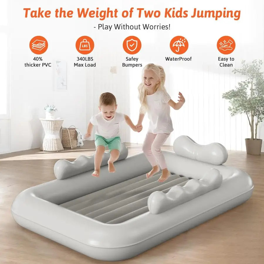 Indo Toddler Travel Bed With Tent Foldable Portable Cot