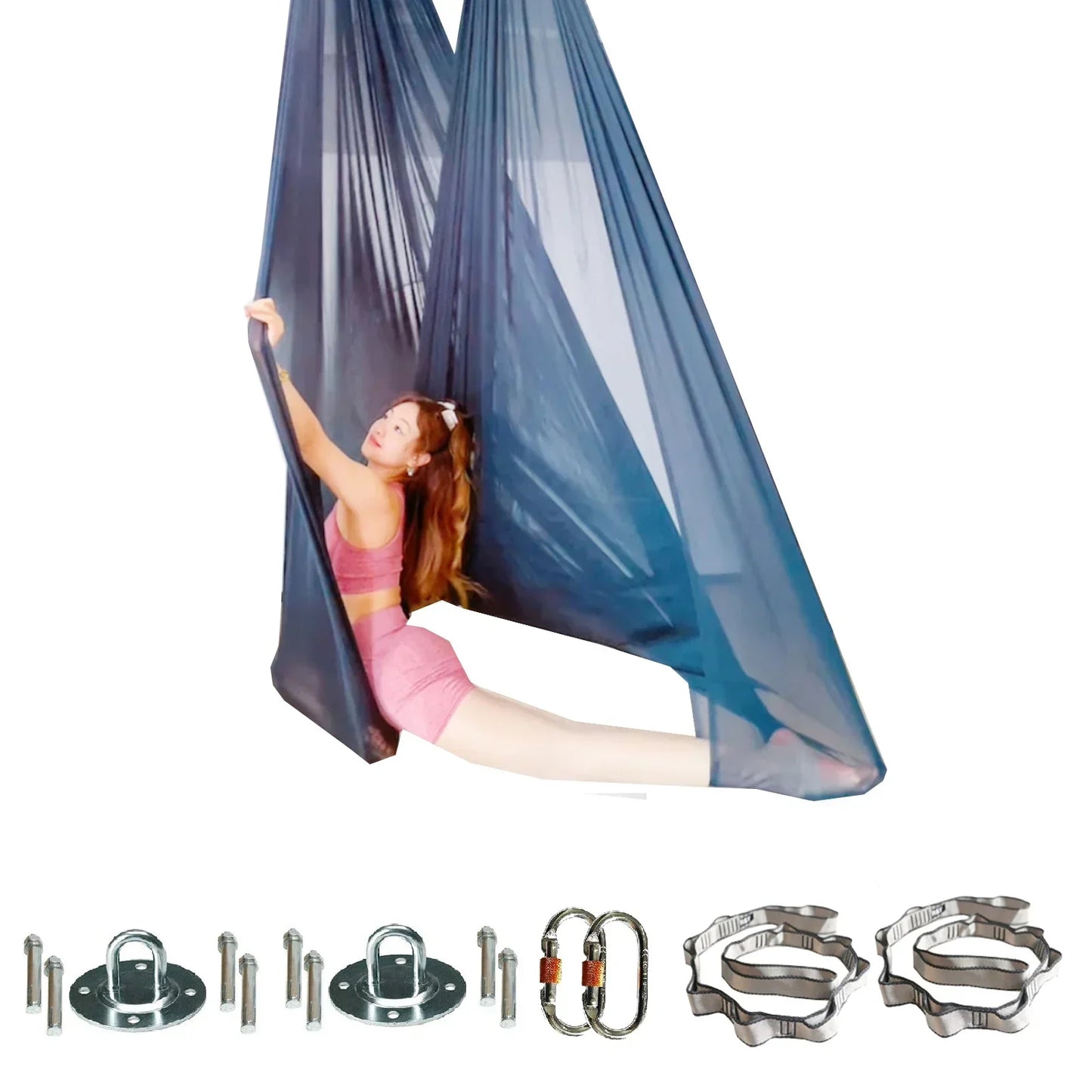 Aerial Yoga Hammock Durable Transparent