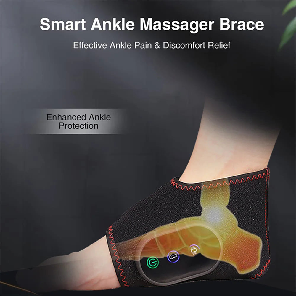 Electric Foot Warmer Massager With Vibration For Feet And Legs