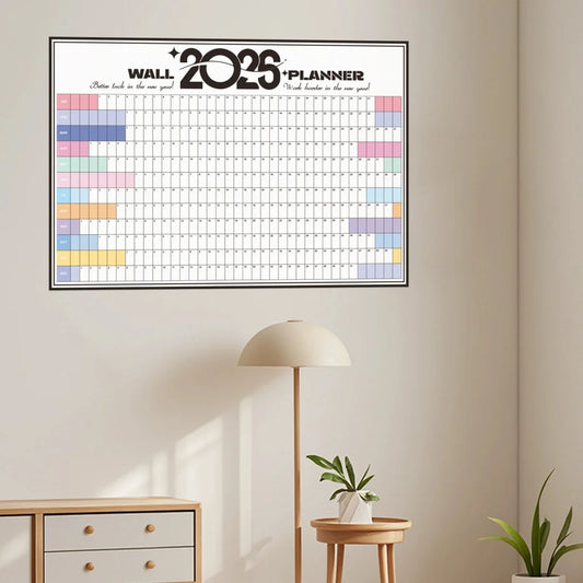 Habit Tracking Wall Planner
