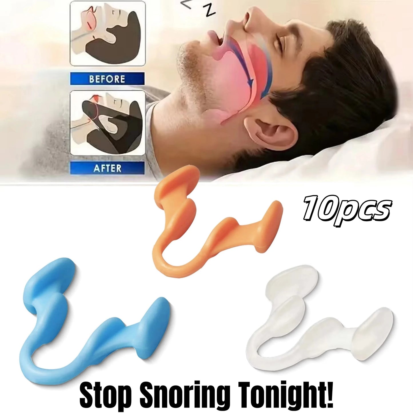 Nose Clip Anti Snoring Nasal Dilator For Easy Breathing