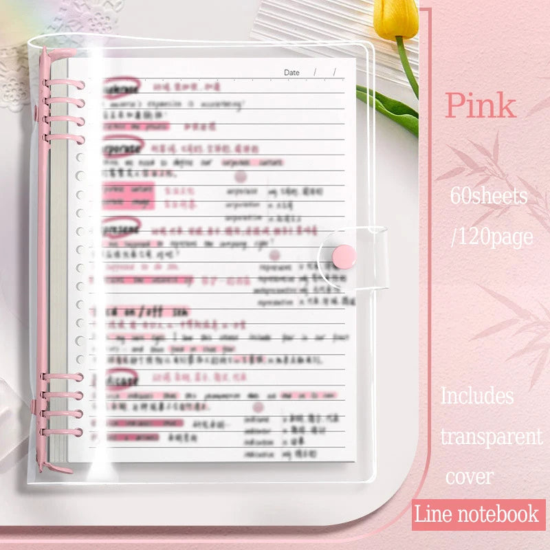Journal Writing Detachable Cover Planner Diary Refillable