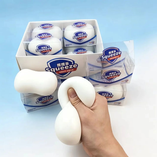 Squishy Soap Ball Fidget Stress Toy Crunchy Squeeze Ball ASMR
