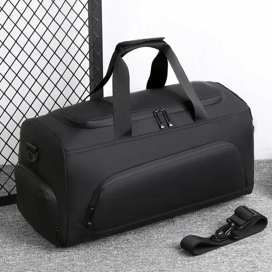 HebeiChoice MultiCompartment Gym Bag With Shoes Storage