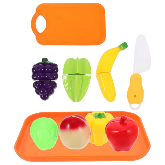 TOYMYTOY Cutting Fruit Toy for Montessori Pretend Play Kitchen