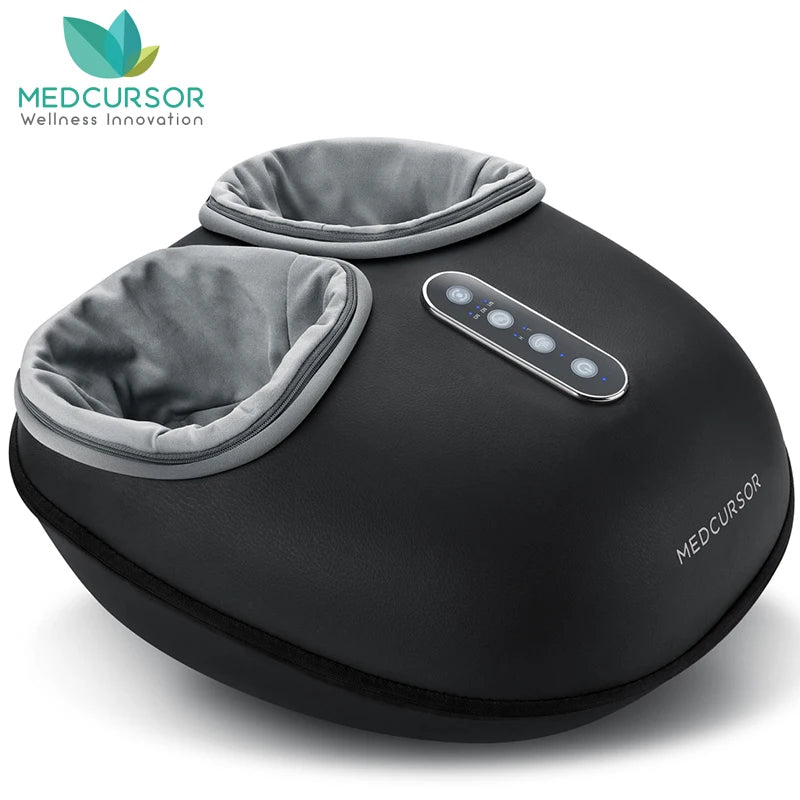 Medcursor Shiatsu Foot Massager With Heat Roller For Deep Relief